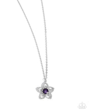 Load image into Gallery viewer, Paparazzi Floral Flow - Purple Necklace
