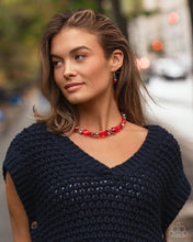 Load image into Gallery viewer, Paparazzi Mutual Mirage - Red Necklace
