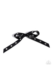 Load image into Gallery viewer, Paparazzi Generous Grommets - Black Hair Accessory
