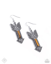 Load image into Gallery viewer, Paparazzi Elemental Exhibit - Brown Earrings
