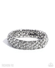Load image into Gallery viewer, Paparazzi Prismatic Perspective - White Bracelet
