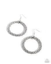 Load image into Gallery viewer, Paparazzi Breathtaking Beacon - White Earrings
