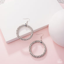 Load image into Gallery viewer, Paparazzi Breathtaking Beacon - White Earrings
