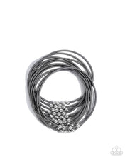 Load image into Gallery viewer, Paparazzi Mechanic Mural - Black Bracelet
