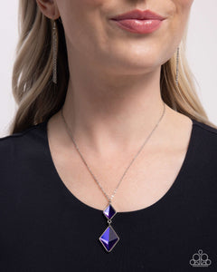 Paparazzi Daily Diamonds - Purple Necklace