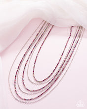 Load image into Gallery viewer, Paparazzi Pronged Purpose - Pink Necklace
