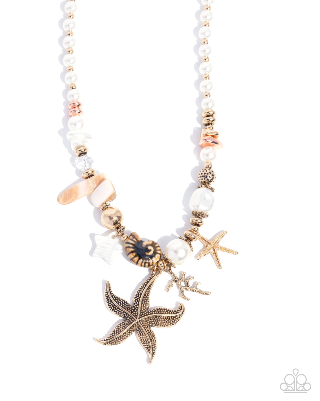Paparazzi Coastal Cameo - Multi Necklace