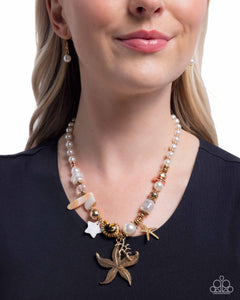 Paparazzi Coastal Cameo - Multi Necklace