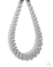Load image into Gallery viewer, Paparazzi Candescent Coils - Silver Necklace
