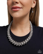 Load image into Gallery viewer, Paparazzi Candescent Coils - Silver Necklace

