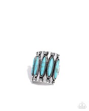 Load image into Gallery viewer, Paparazzi Southern Symmetry - Blue Ring

