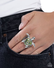 Load image into Gallery viewer, Paparazzi Tailored Turtle - Green Ring
