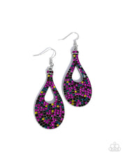Load image into Gallery viewer, Paparazzi Teardrop Tremolo - Multi Earrings
