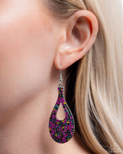 Load image into Gallery viewer, Paparazzi Teardrop Tremolo - Multi Earrings
