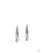 Load image into Gallery viewer, Paparazzi Commanding Culture - White Earrings
