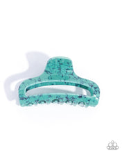 Load image into Gallery viewer, Paparazzi Marbled Model - Blue Hair Accessory
