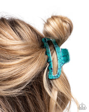 Load image into Gallery viewer, Paparazzi Marbled Model - Blue Hair Accessory
