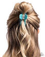 Load image into Gallery viewer, Paparazzi Marbled Model - Blue Hair Accessory
