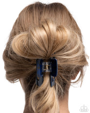 Load image into Gallery viewer, Paparazzi Coastal Clip - Blue Hair Accessory
