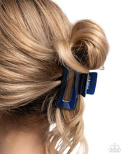 Load image into Gallery viewer, Paparazzi Coastal Clip - Blue Hair Accessory
