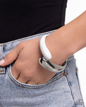 Load image into Gallery viewer, Paparazzi Painted Partner - White Bracelet
