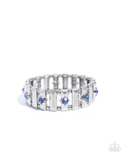 Load image into Gallery viewer, Paparazzi Dotted Dazzle - Blue Bracelet
