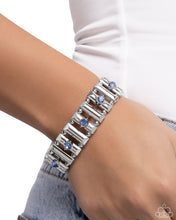 Load image into Gallery viewer, Paparazzi Dotted Dazzle - Blue Bracelet
