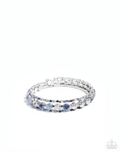 Paparazzi Shimmery Sample - Blue Bracelet