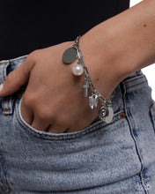 Load image into Gallery viewer, Paparazzi Charm Commitment - White Bracelet
