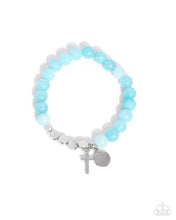 Load image into Gallery viewer, Paparazzi Devout Debut - Blue Bracelet

