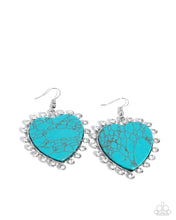 Load image into Gallery viewer, Paparazzi Dazzling Damsel - Blue Earrings
