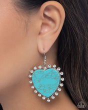 Load image into Gallery viewer, Paparazzi Dazzling Damsel - Blue Earrings

