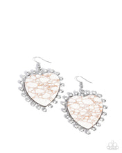 Load image into Gallery viewer, Paparazzi Dazzling Damsel - White Earrings
