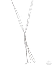 Load image into Gallery viewer, Paparazzi Threaded Transit - Silver Necklace
