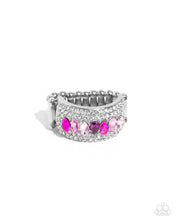 Load image into Gallery viewer, Paparazzi Laid-Back Linear - Pink Ring
