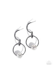 Load image into Gallery viewer, Paparazzi Rebellious Round - Black Earrings

