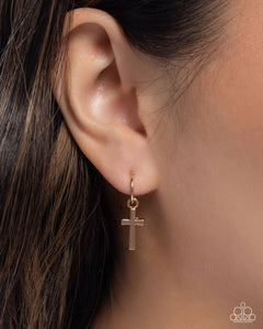 Paparazzi Daily Divinity - Gold Earrings