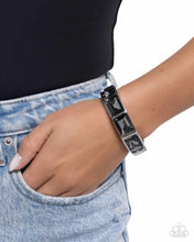 Load image into Gallery viewer, Paparazzi Faceted Freestyle - Silver Bracelet
