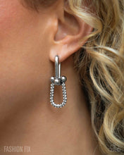 Load image into Gallery viewer, Paparazzi Heightened Haute - White Earrings
