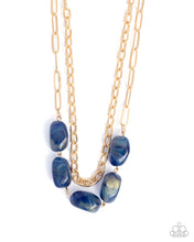 Load image into Gallery viewer, Paparazzi Adorable Acrylics - Blue Necklace
