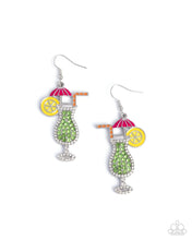 Load image into Gallery viewer, Paparazzi Delightful Daiquiri - Green Earrings
