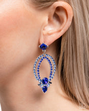 Load image into Gallery viewer, Paparazzi Karma Knockout - Blue Earrings
