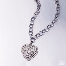 Load image into Gallery viewer, Paparazzi Heartfelt Havana - Black Necklace
