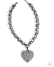 Load image into Gallery viewer, Paparazzi Heartfelt Havana - Black Necklace
