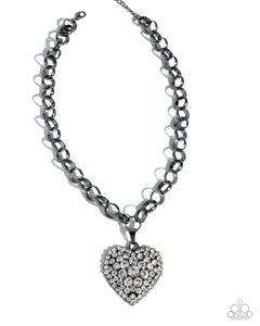 Paparazzi Heartfelt Havana - Black Necklace