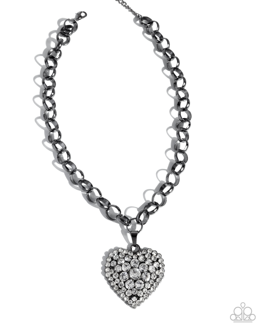 Paparazzi Heartfelt Havana - Black Necklace