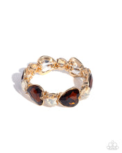 Load image into Gallery viewer, Paparazzi Heart Habit - Brown Bracelet
