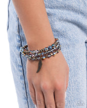 Load image into Gallery viewer, Paparazzi Angelic Aesthetic - Brass Bracelet
