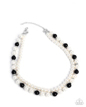 Load image into Gallery viewer, Paparazzi Pearl Pageantry - Black Necklace
