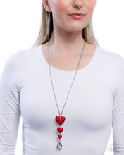 Load image into Gallery viewer, Paparazzi Treasured Tiers - Red Lanyard
